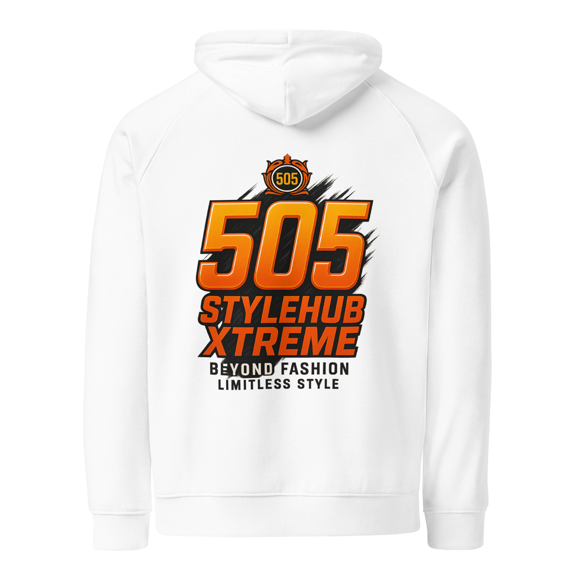 Unisex eco raglan hoodie - Image 2