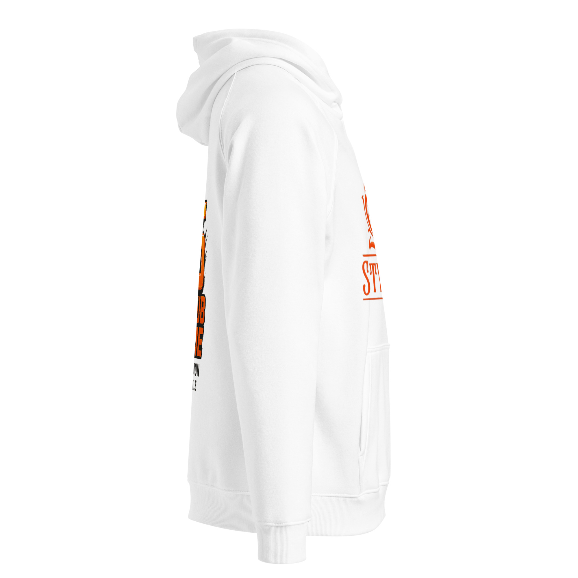 Unisex eco raglan hoodie - Image 4